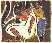 Russian dancer Ernst Ludwig Kirchner